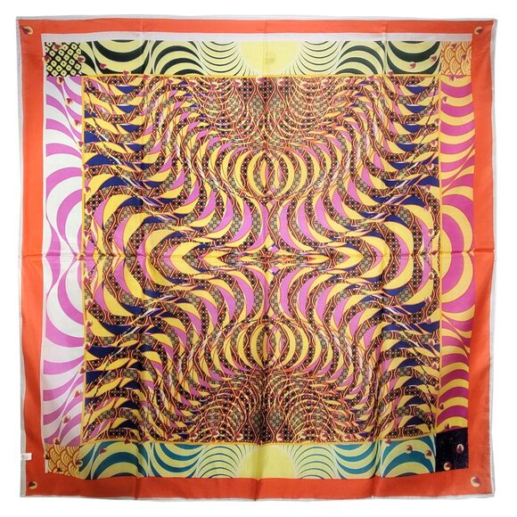 CNWT Genuine 100% Mulberry Silk Chiffon Scarf 42"x42" Large Square Shawl SAD8002 - Picture 1 of 7
